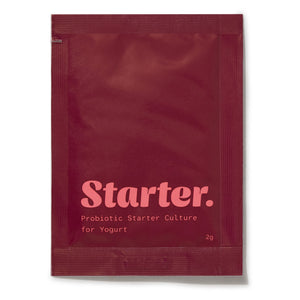 Coltura starter per yogurt probiotico - Contiene Reuteri - 12 bustine