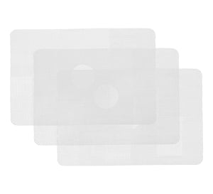 FOGLI A RETE IN SILICONE ANTI-ADERENTI – CONFEZIONE DA TRE