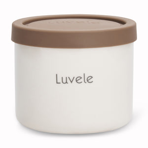 Yogurtiera Luvele Pure | 4 vasetti da 400 ml DIETA SCD e GAPS | Capacità totale 1,5 litri