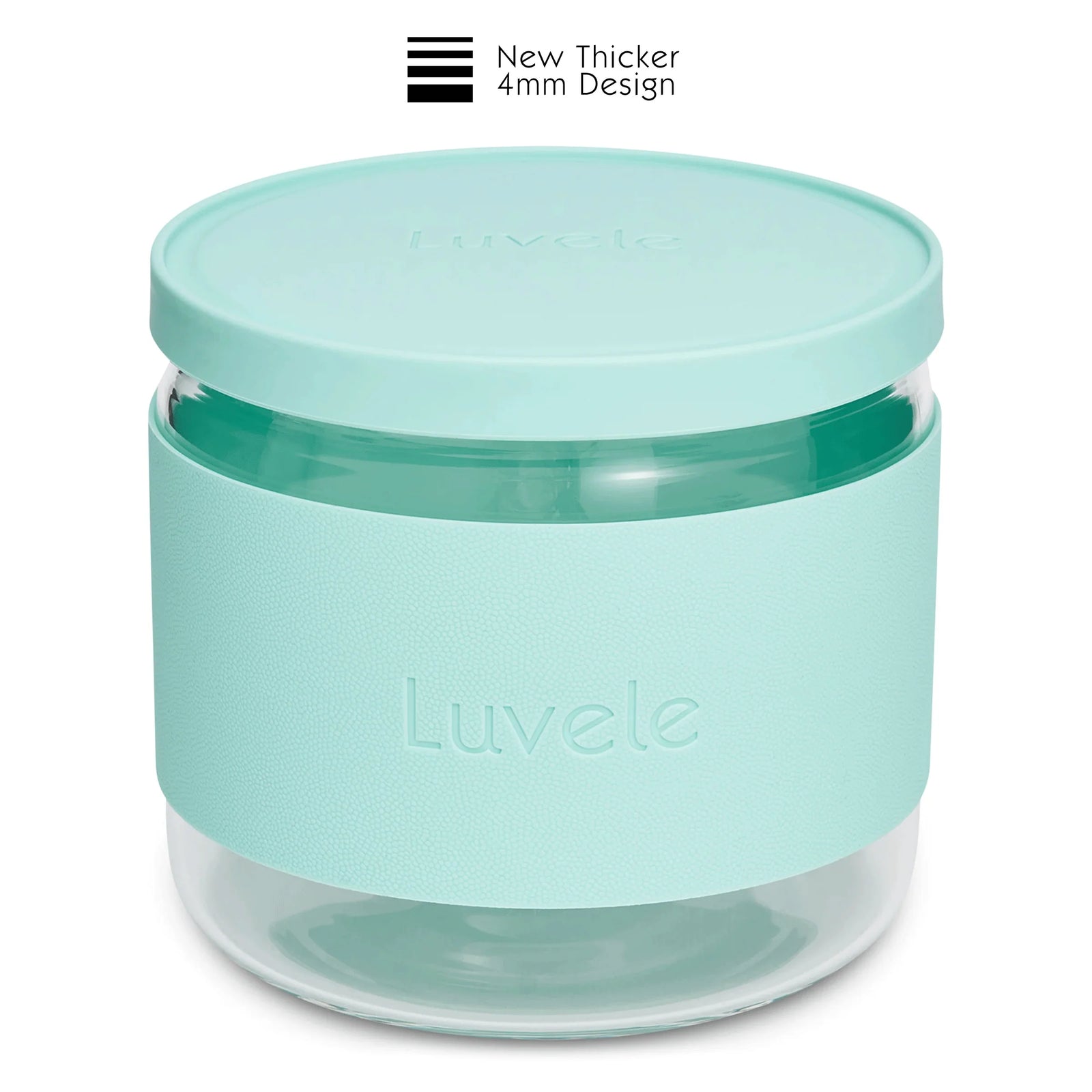 Contenitore in vetro da 2 litri con spessore di 4 mm compatibile con lo yogurtiera Pure Plus