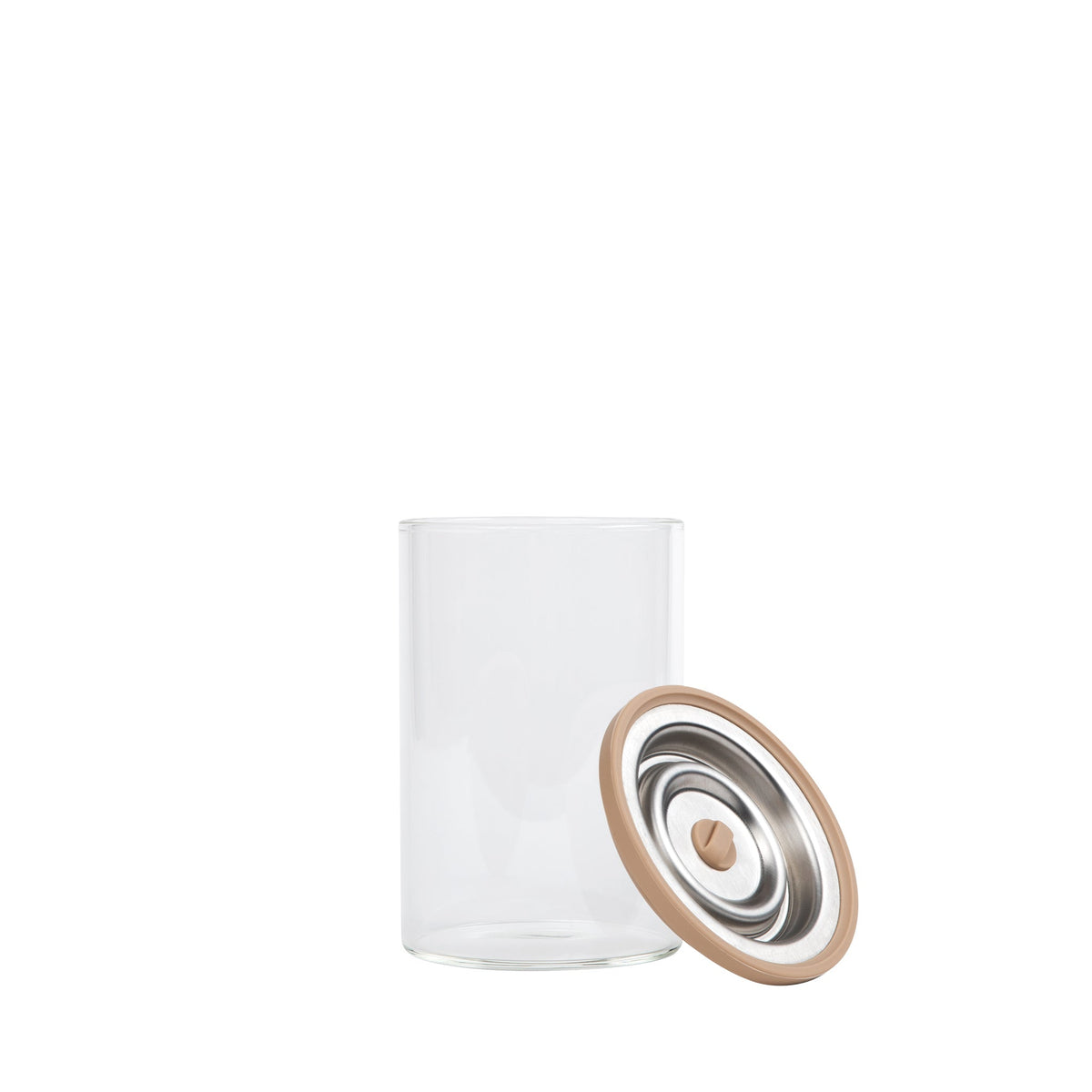 Contenitori in vetro per sottovuoto Luvele set di tre vasetti alti da 800 ml